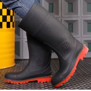 <span class=keywords><strong>Botas</strong></span> de Lluvia de PVC Resistentes, Impermeables y Antipolvo, con Agarre Antideslizante, para Protección de Tobillos, <span class=keywords><strong>Botas</strong></span> de Seguridad para el Trabajo - Product Image 5