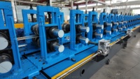 Machine de formage à froid de profilés en U pour systèmes solaires Unistrut, machine de fabrication de supports de montage de panneaux solaires