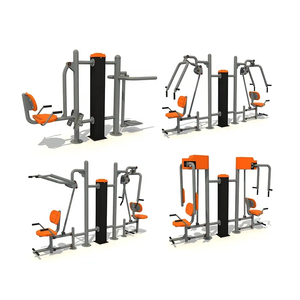 Promotional Various Galvanized Steel Outdoor Fitness Equipment, Outdoor Park <b>Exercise</b> Equipment YQL Ou - Product Image 3