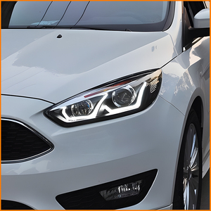 ไฟหน้ารถยนต์สำหรับ <span class=keywords><strong>Ford</strong></span> <span class=keywords><strong>Focus</strong></span> 2015-2018 ชุดไฟหน้า LED อัตโนมัติ อัพเกรดเลนส์แบบไบโฟคอล  พร้อมอุปกรณ์เสริม - Product Image 4
