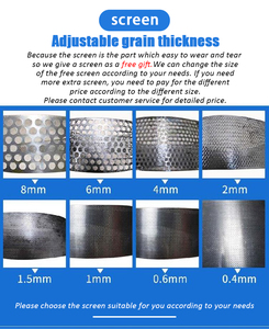 곡물 분쇄기 스크린 치판 조립 치판 이중 레이어 스크린 배포 캐비닛 전송 스킨 - Product Image 6