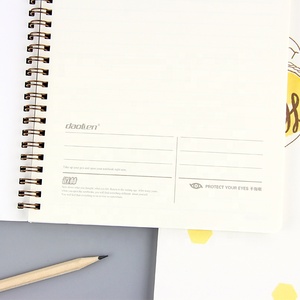 Văn Phòng Trường Học Đôi Xoắn Ốc Vòng Tròn Bìa Mềm Máy Tính Xách Tay Với Các Trang Dòng - Product Image 4