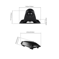 Podofo feu de freinage monté haut vue arrière de voiture caméra de recul Vision nocturne feu de freinage pour Benz Sprinter 2010-2019 OEM