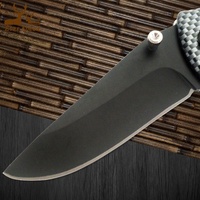 Vente chaude En Acier Inoxydable Tactique Couteau Alliage Poignée Poche Pliant Lame Outil De Survie pour Camping OEM Gravé Au Laser