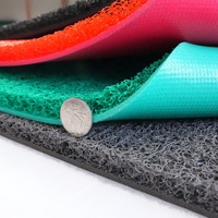 Tapis de sol moderne en PVC antidérapant, motif spaghetti, pour extérieur, 12MM 15MM, avec support en mousse, tapis de sol en spirale, paillasson d'entrée