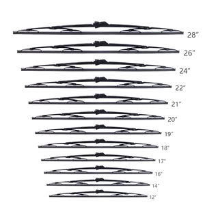 Lame d'essuie-glace de voiture en caoutchouc naturel de haute qualité Dragon WEILONG, 650 mm, universelle, pour une vision claire - Product Image 3