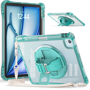 เคสแท็บเล็ตอัจฉริยะกันกระแทกสำหรับ <span class=keywords><strong>iPad</strong></span> <span class=keywords><strong>Air</strong></span> 11 M2เคส2024สำหรับ <span class=keywords><strong>iPad</strong></span> <span class=keywords><strong>Air</strong></span> 5 10.9พร้อมที่ใส่ดินสอ - Product Image 1