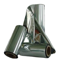 Film métallisé PET ultra-fin et flexible de qualité alimentaire, blindage simple face, protection souple contre les interférences électromagnétiques, anti-humidité, opaque