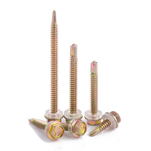 Tornillos autorroscantes de acero inoxidable SS410 M4.2 M4.8 con cabeza alomada y ranura cruzada para madera del fabricante - Product Image 5