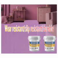 Adhésif époxy double composant en paillettes – Résine époxy liquide pour revêtements de sol de garage DIY, couleurs unies et mélangées
