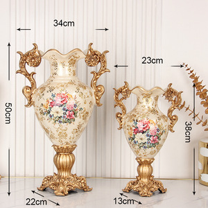 Vase oscillant européen contemporain-Résine pour fleurs séchées - Product Image 5