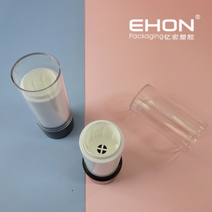 Round Empty Lipstick Tube Transparent Outer Cover Plastic Lip Balm Container Cosmetic Lipstick Packaging Tube Custom Logo - Product Image 5