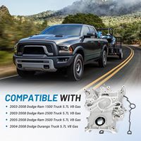 Couvre-culbuteurs en aluminium, ensemble de couvre-culbuteurs pour Dodge Ram 1500 2500 3500 Durango Truck 5.7L essence 2003-2008