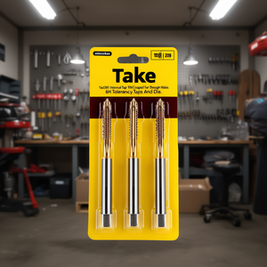 Ttake Ta1256 Universal <b>Tap</b> TiN Coated For Through Holes 6H Tolerance <b>Taps</b> And <b>Dies</b> - Product Image 3