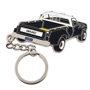 Porte-clés mousqueton personnalisable en alliage de zinc métallique, édition limitée, étanche, motif dessin animé, accessoire automobile - Product Image 5