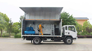 HOWO 4WD Mobile Repair Workshop Vehicle 4x2 Mining Service Tool Truck For Sale - Product Image 3
