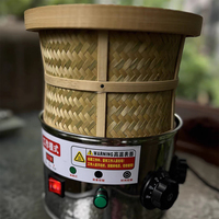Tambour de cuisson électrique en acier inoxydable pour thé, DL-6CHBL-70, séchoir à thé, moulin à noix et farine, rôtissoire à fruits et légumes, 1800W, 7500g