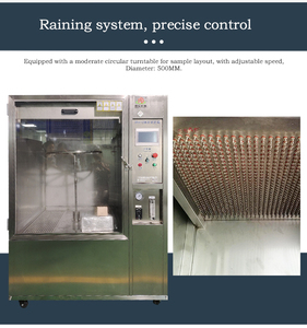 A câmara programável automática do teste de chuva para IPX34 IPX5 IPX6 Waterproof o equipamento da simulação ambiental da proteção do ingresso - Product Image 2