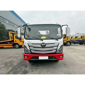 Foton Aumark One-Tow-Two Diesel New Manual Wrecker 4x2 <b>Flatbed</b> Rescue Vehicle Urban Road Recovery <b>Truck</b> - Product Image 2