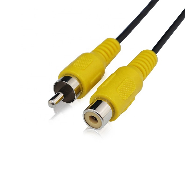 15cm Female and Male AV Single-head RCA Audio Extension Wire Video Stereo Connector Audio Cable for Video Camera Speaker