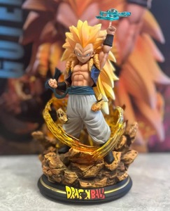 Collection de figurines PVC 25 cm, statues lumineuses Gotenks, <span class=keywords><strong>Trunks</strong></span>, <span class=keywords><strong>Vegeta</strong></span>, XENO, personnages d'anime, fabricant de figurines personnalisées, Japon, 14+ - Product Image 2