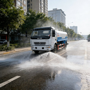 Autocisterna Dongfeng 4x2 da 5000 Galloni (20 m³) per Acqua Potabile, Motore a Benzina/Gas EURO 5, per Fornitura Municipale, Prezzo di Fabbrica - Product Image 6