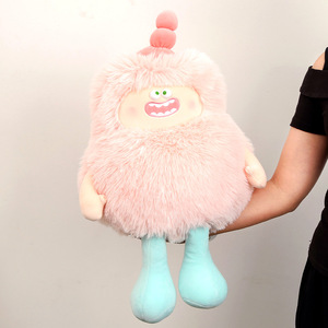 Juguete de Peluche de Insecto de Pelo Largo, Muñeco Adorable Sete <span class=keywords><strong>Dudu</strong></span>, Juguete de Peluche Relleno de Algodón PP, Almohada Abrazable, Regalo de Cumpleaños, Venta al por Mayor 31cm-50cm - Product Image 1