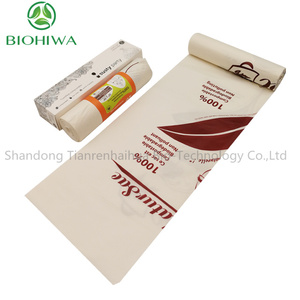 Bolsa de basura biodegradable sellada con estrella, compostable S cortada en bolsa de basura, venta al por mayor para África/Oriente Medio/América del Sur - Product Image 3