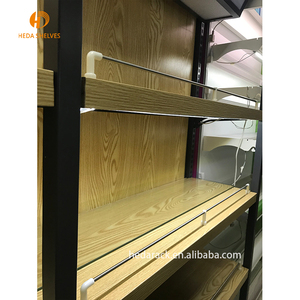 Étagères de supermarché en acier personnalisé, en bois, pour épicerie avec poignées, magasin Gondola <span class=keywords><strong>à</strong></span> <span class=keywords><strong>vendre</strong></span>, pièces - Product Image 5