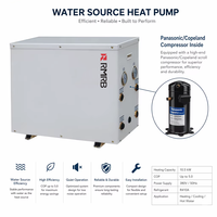 Pompe à chaleur géothermique eau-eau à onduleur DC |   Chauffe-eau à pompe à chaleur à source d'eau |   Fabricant professionnel