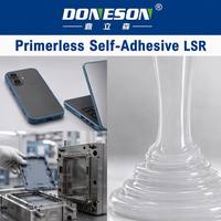 Caoutchouc de silicone liquide auto-adhésif pour moulage d'inserts métalliques, sans apprêt PA Nylon, haute performance pour surmoulage d'électronique grand public