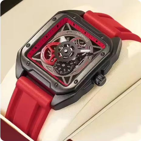 Mark Fairwhale 6320 FW-6320 Watch Men's Sports Silicone Strap