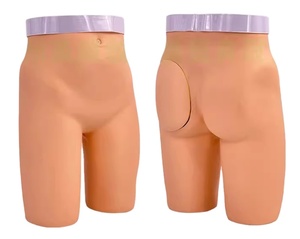 Maniquí de entrenamiento para inyecciones intramusculares glúteas, simulador de glúteos y cadera, modelo de medio <span class=keywords><strong>cuerpo</strong></span> para enfermería, escuelas y hospitales - Product Image 2