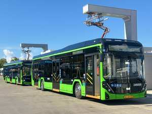 Autobús Eléctrico Moderno de Alta Capacidad Modelo E321 Serie OLGERD con Sistema de Almacenamiento de Energía y Diseño de Confort para Pasajeros - Product Image 2