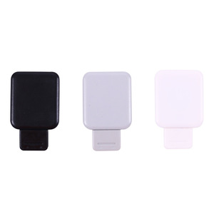 White Black Rectangle Plastic Portable Name Tag Stretchable Decorative Badge Reel Thick Business Promotional <b>Gifts</b> - Product Image 2