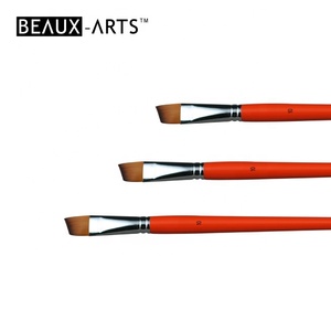 Brosse pour <span class=keywords><strong>peinture</strong></span> d'artiste, à haute visibilité, angulaire, pour <span class=keywords><strong>acrylique</strong></span>, huile et <span class=keywords><strong>Gouache</strong></span>, vente en gros, - Product Image 2