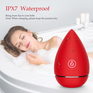 10 Frequency <b>Silicone</b> <b>Waterproof</b> Sucking Device Beauty Blender Vibrator Female Sex Toy Teasing Breast Adult USB Magnetic - Product Image 4