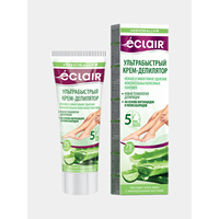 Crème dépilatoire chimique Eclair EC42 75ml pour l'épilation féminine, zone bikini/zone intime, effet permanent, parfum personnalisé