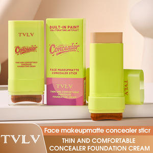 คอนซีลเลอร์แบบแท่ง 2 หัว 8 สี ติดทนนาน กันน้ำ กันเหงื่อ เนื้อแปรงธรรมชาติ - Product Image 2