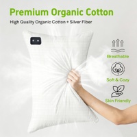 Funda de Almohada Saludable para Conexión a Tierra, Antiestática y Anti-EMF, Protector de Almohada Suave y Cómodo
