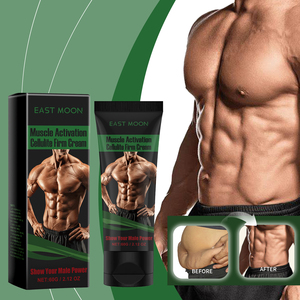 Crème de soin musculaire East Moon, ligne d'exercices de fitness pour hommes, traitement de massage corporel tonifiant les muscles - Product Image 2