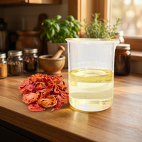 Aceite Esencial de Nuez Moscada Puro y Natural de Indonesia, Aroma Atsiri (TERPENOS DE ACEITE DE MACE) con Aroma Dulce y Especiado para Sazonar