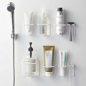 Soporte de pared para artículos de baño a precio competitivo. El mejor organizador de baño magnético de metal de la mejor calidad. - Product Image 1