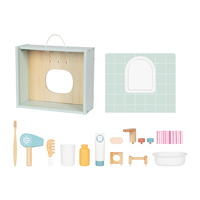 Simulation en bois vanité toilette Table à laver jouets enfants habitude formation semblant jouer jouets pour enfants
