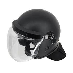 Doublesafe定制ABS战术控制全头部面部保护装备反叛乱头盔男子防暴头盔