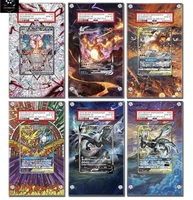 Transparent acrylique gradué porte-carte affichage Table haut cadre support objets de collection carte de Baseball affichage magnétique pour carte PSA/CGC/BGS