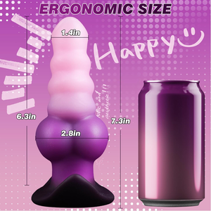 Grand plug anal avec grand nœud de chien, énormes plugs anaux en silicone, jouets sexuels anaux portables, <span class=keywords><strong>dildo</strong></span> monstre en forme de cheval avec ventouse - Product Image 4