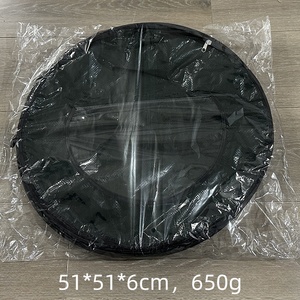 ถังขยะพับได้แบบพกพาสำหรับตั้งแคมป์ ปี 2024 วัสดุ PE น้ำหนักเบา รูปทรงกลม - Product Image 4