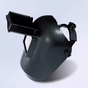 Bán buôn kindarc KA-FG-2 đầy đủ mặt đen hàn Mũ bảo hiểm với <span class=keywords><strong>Auto</strong></span> thẫm màu Flip-up ống kính cho hàn hồ quang Mài an toàn bền - Product Image 6