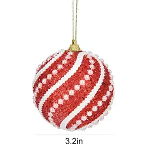 1-20x Weihnachts schmuck für Weihnachts baum Bruchs icherer Weihnachts baum Hängender Bal